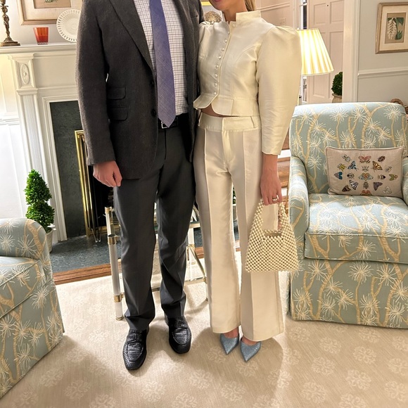 Yoshimoto Pant in Smart White - Picture 4 of 4